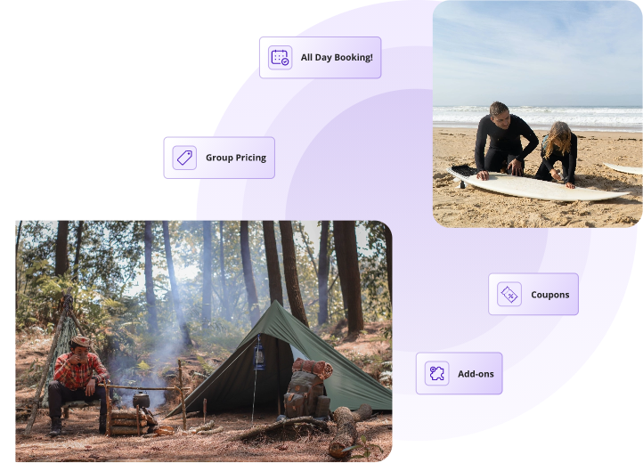 sell more with Advensure's activity booking system